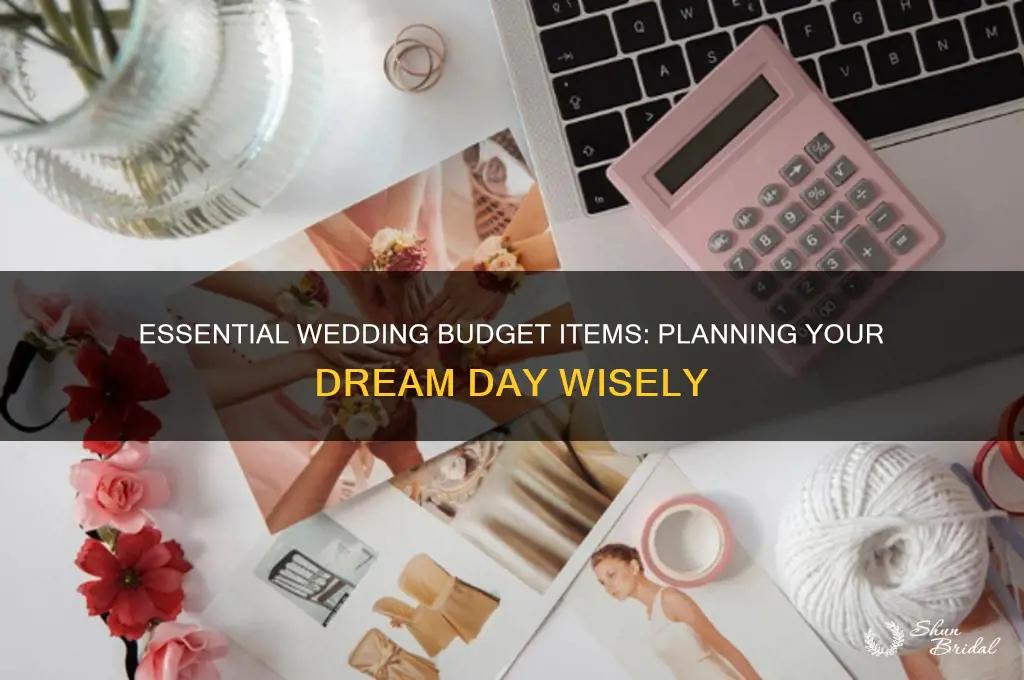 what to include in wedding budget