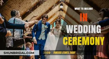 Essential Elements to Include in Your Dream Wedding Ceremony
