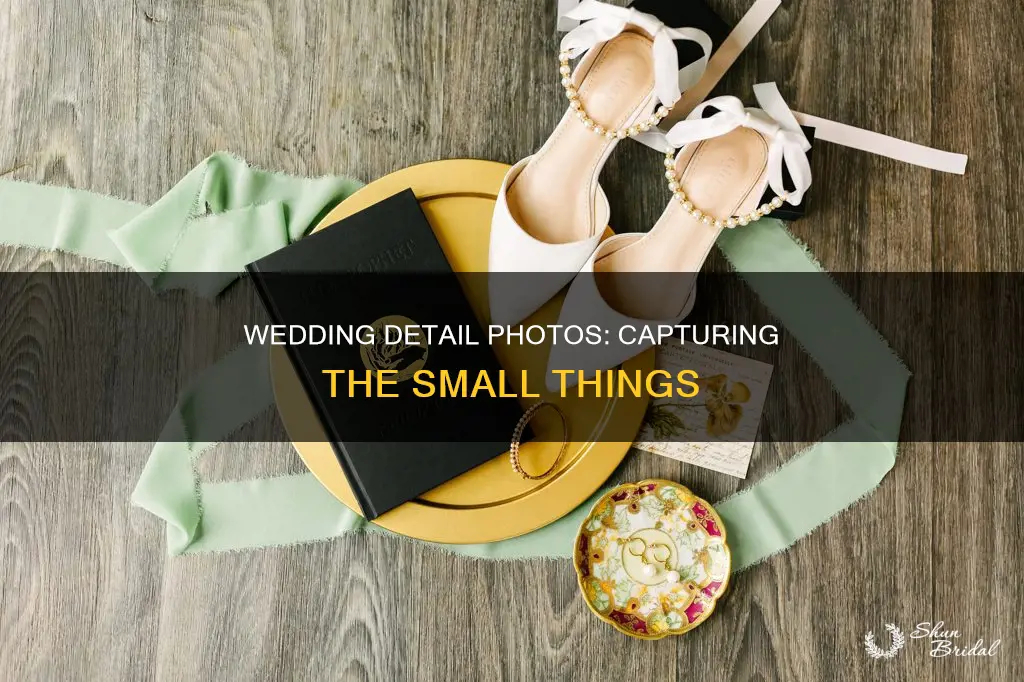 what to include in wedding detail photo
