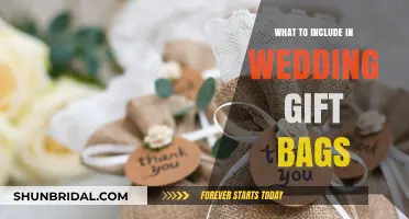 Thoughtful Wedding Gift Bag Essentials for Your Guests' Delight