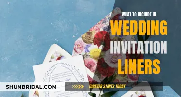 Invitation Liners: Enhancing Your Wedding Invites with Creative Details