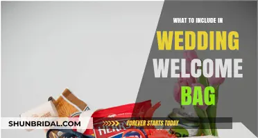 Ideas for Wedding Welcome Gifts