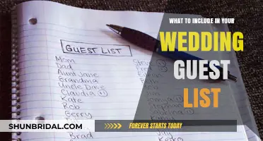 Crafting Your Perfect Wedding Guest List: Essential Tips and Considerations