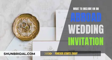 Destination Wedding Invites: What to Include and Why