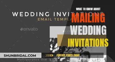 Wedding Invitation Mailing: A Guide to Getting it Right