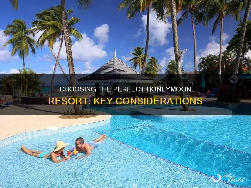 what to look for in a honeymoon resort