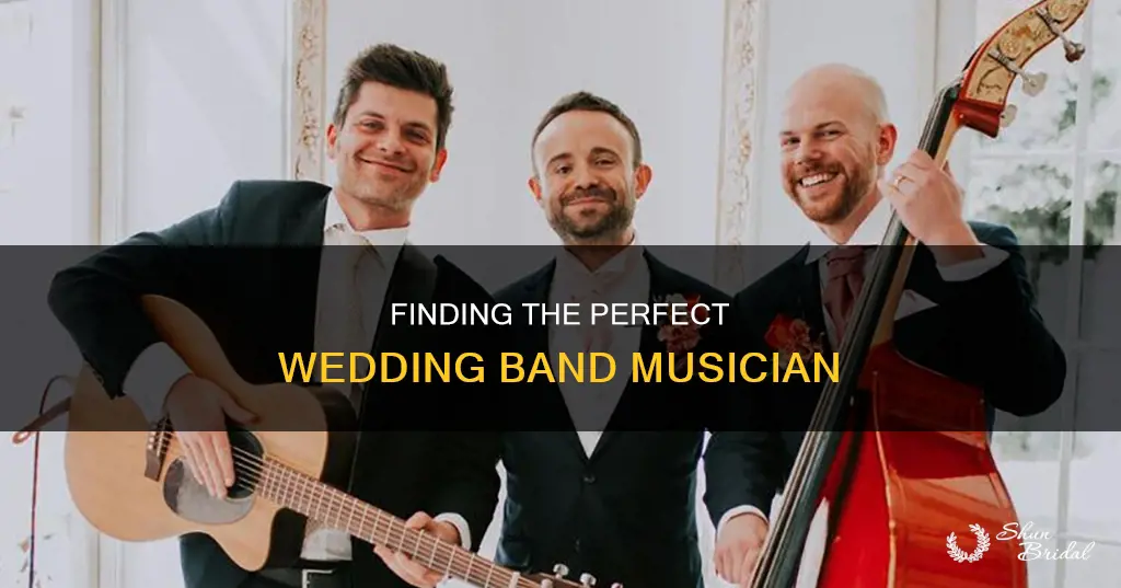 what to look for in a wedding band musician