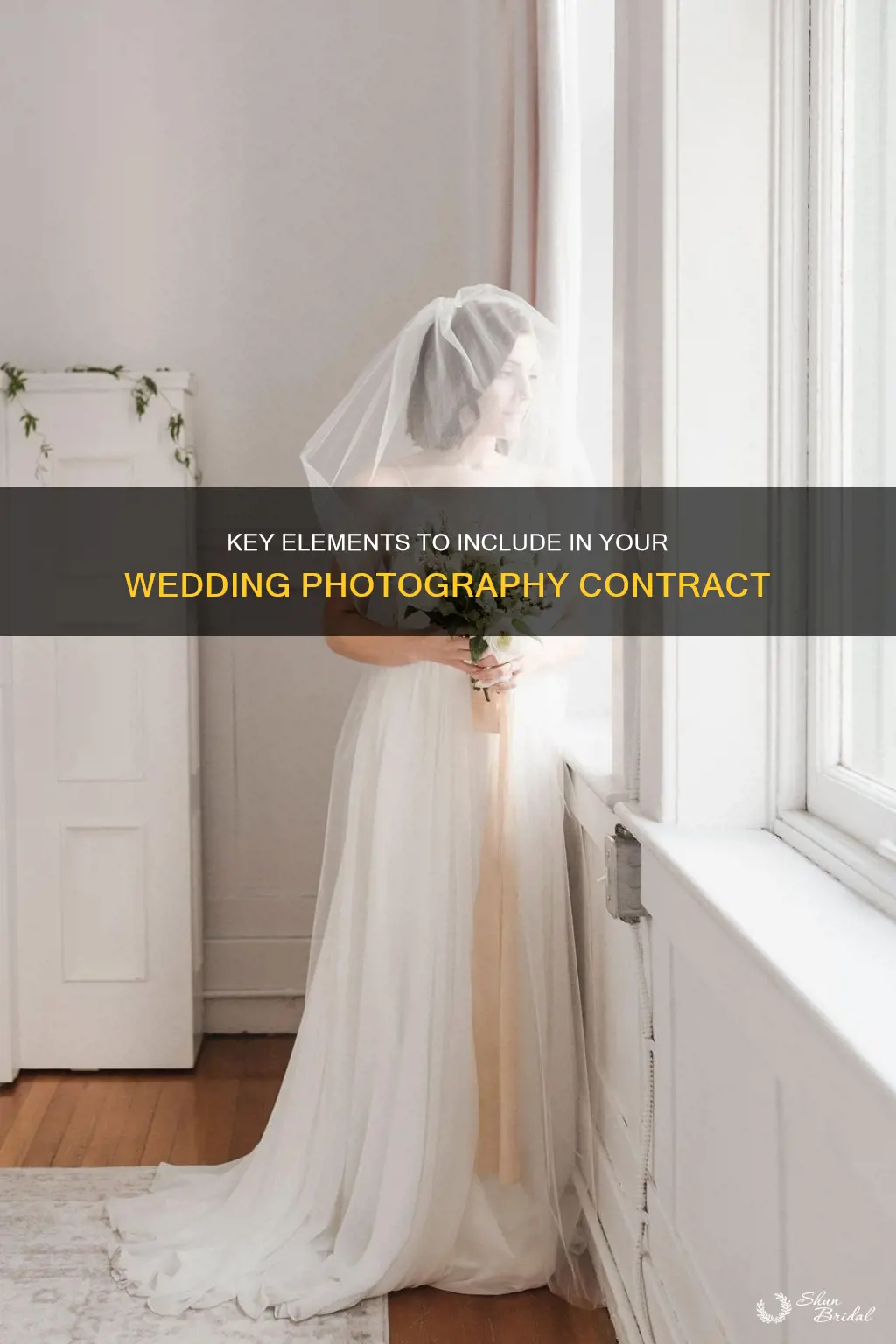 what to look for in a wedding photographer contract