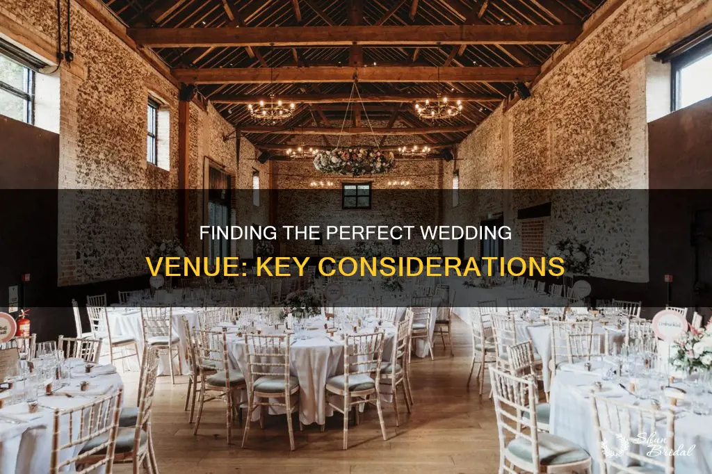what to look for in a wedding venue