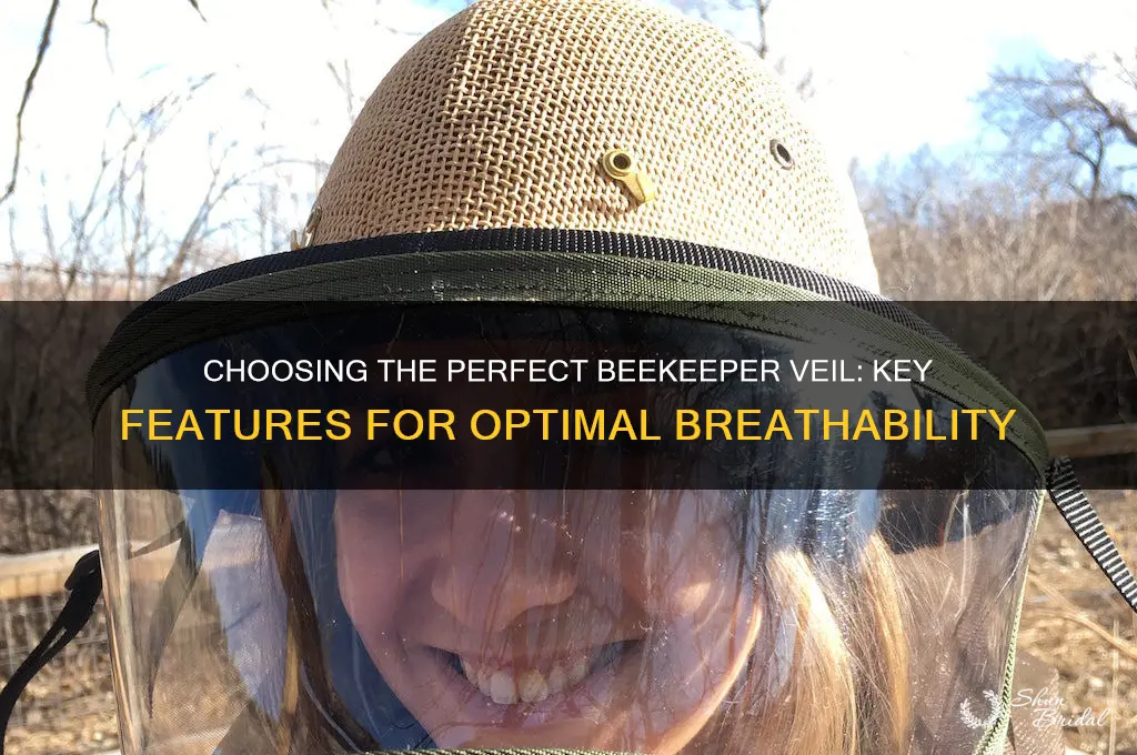 what to look for in breathable beekeeper veil