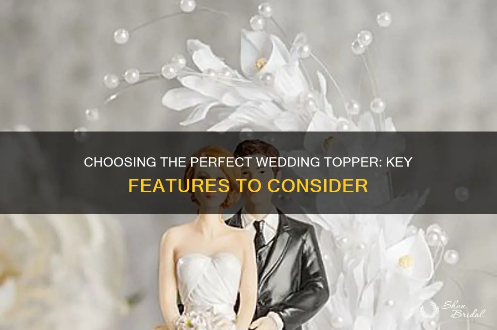 what to look for when buying a wedding topper