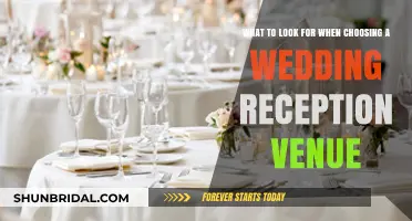 Key Considerations for Choosing a Wedding Reception Venue