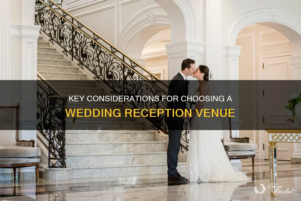 what to look for when choosing a wedding reception venue