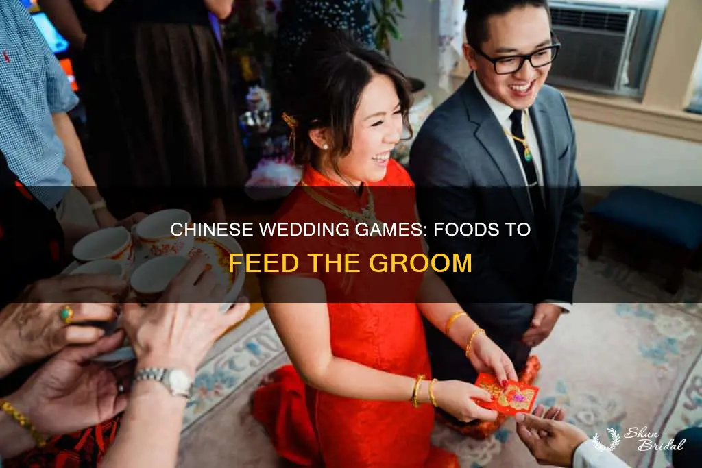 what to make guys eat in chiense wedding games