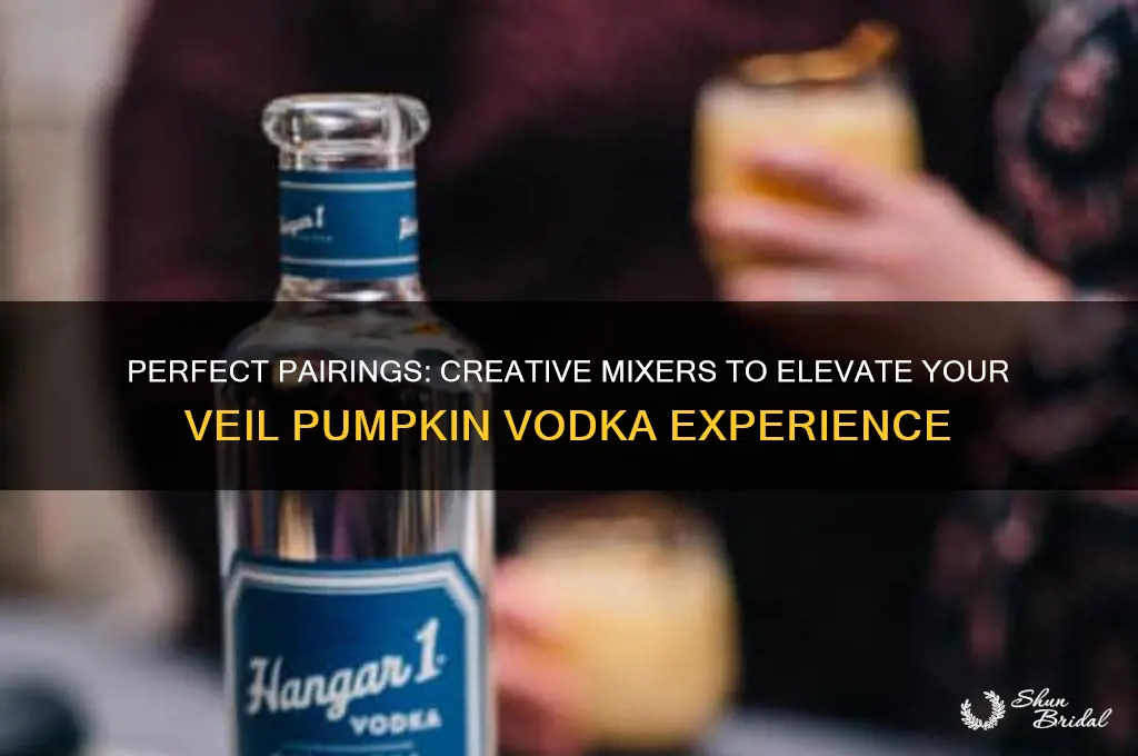 what to mix with veil pumplin vodka