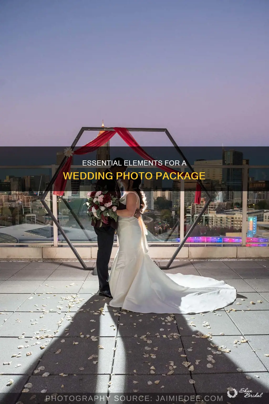 what to offer in a wedding photo package