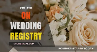 The Wedding Registry: Your Guide to Selecting Gifts
