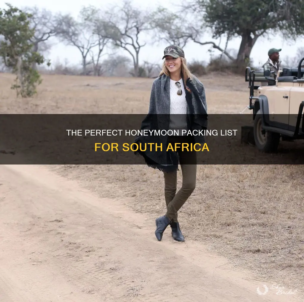what to pack for honeymoon in south africa