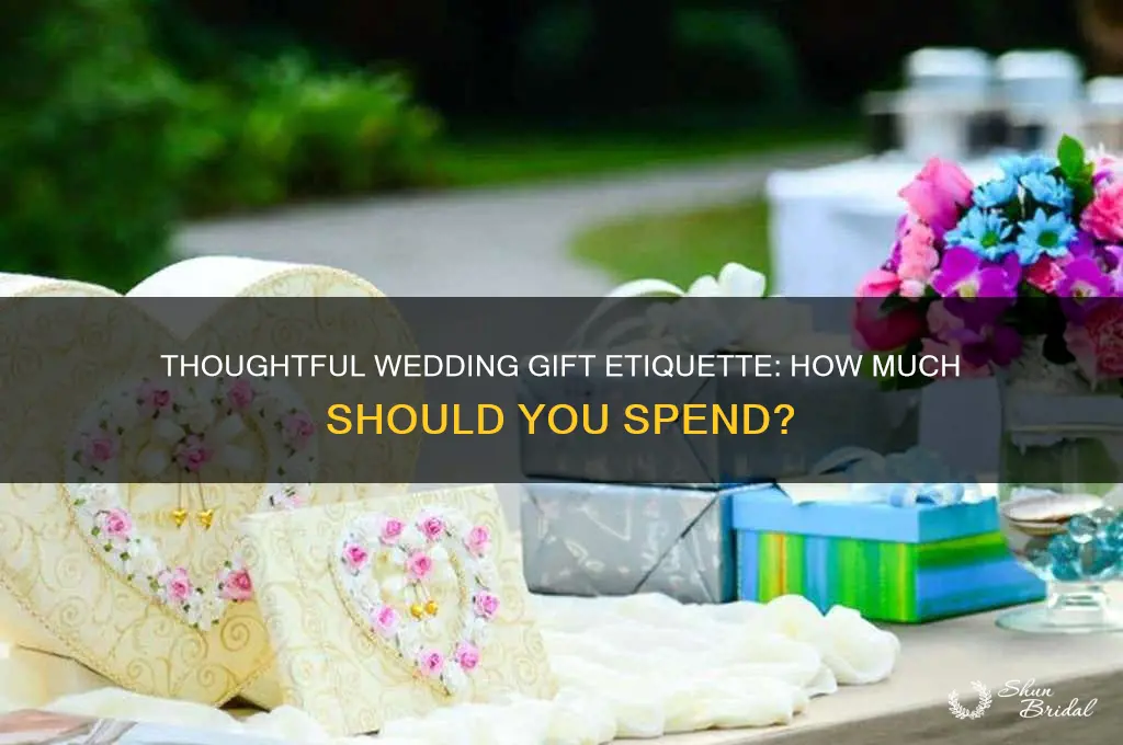 what to pay for a wedding gift