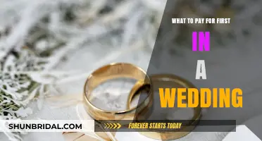 Wedding Budget Priorities: Essential First Payments for Your Big Day