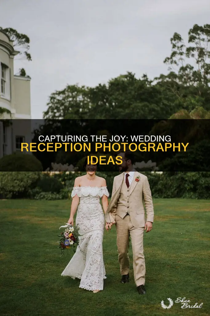 what to photograph at a wedding reception