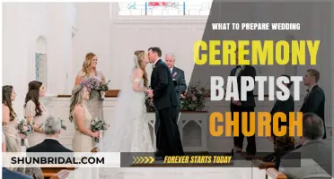 Preparing Your Baptist Church Wedding Ceremony: Essential Steps and Tips