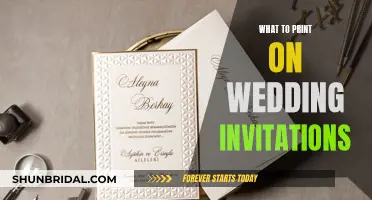 Wedding Invitation Wording: A Guide to Printing Etiquette