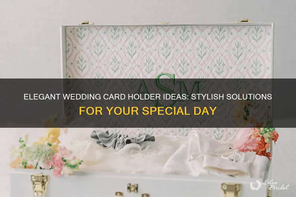 what to put cards in at a wedding