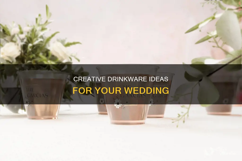 what to put drinks in at a wedding