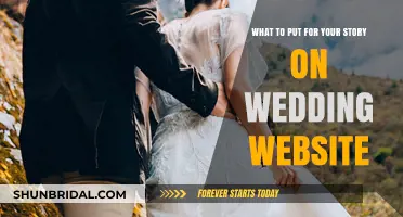 Crafting Your Wedding Website: Sharing Your Love Story