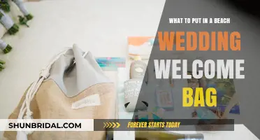 Ideas for Beach Wedding Welcome Gifts