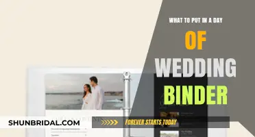 Essential Wedding Day Binder Checklist: Organize Your Big Day Stress-Free