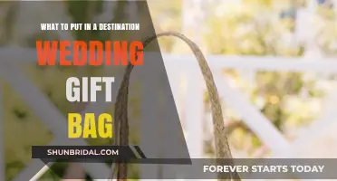 Thoughtful Destination Wedding Gift Bag Ideas for Your Guests