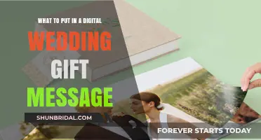 Crafting the Perfect Digital Wedding Gift Message: Tips and Ideas