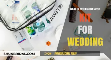 Hangover Kits: Essential Wedding Survival Guide