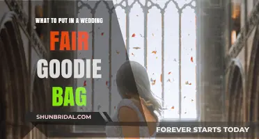 Wedding Fair Goodie Bag Essentials