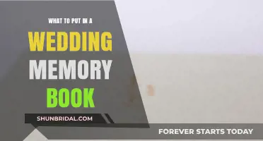 A Wedding Memory Book: Capturing Precious Moments
