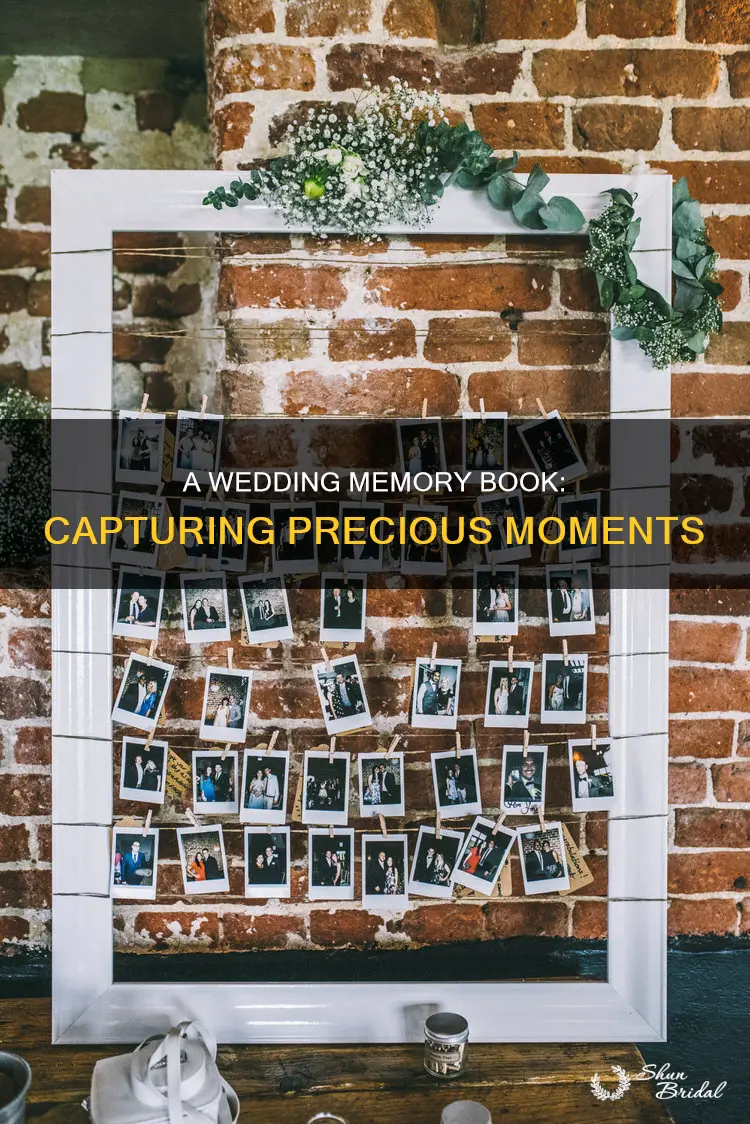 what to put in a wedding memory book