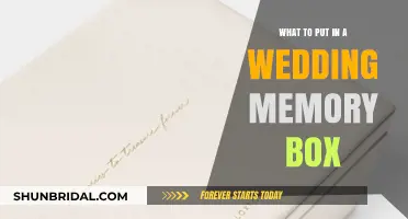 Preserving Wedding Memories: What to Put in Your Box