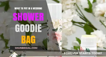 Ideas for Wedding Shower Goodie Bags: Creative and Fun Treats