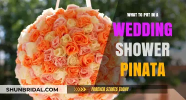 Ideas for Wedding Shower Pinata Goodies