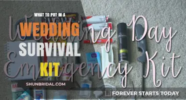 Wedding Day Survival Kit: Essentials for the Big Day