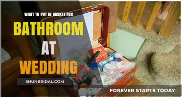 Wedding Bathroom Basket: Essentials for Guests