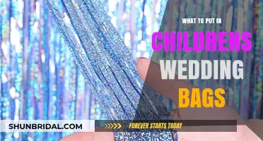 Creative Ways to Fill Children's Wedding Goodie Bags