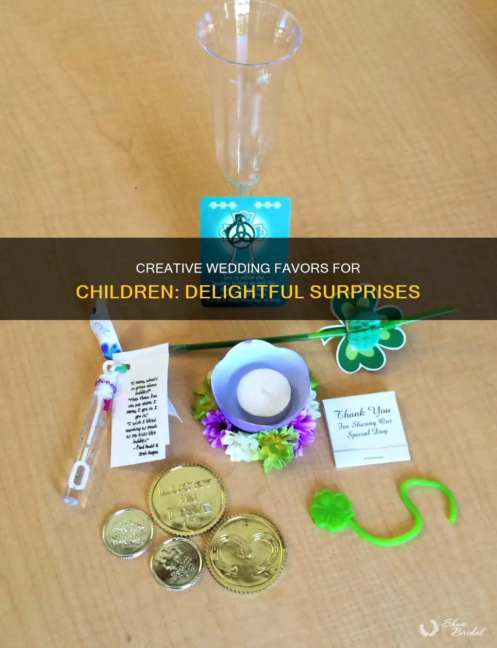 what to put in childrens wedding favours