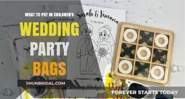 Thoughtful Kids' Wedding Favors: Fun and Practical Party Bag Ideas