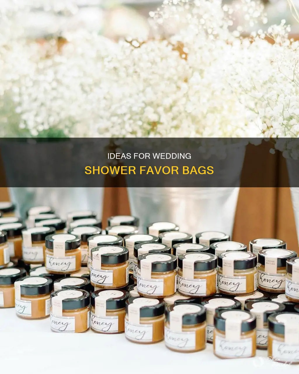 what to put in favor bags for wedding shower