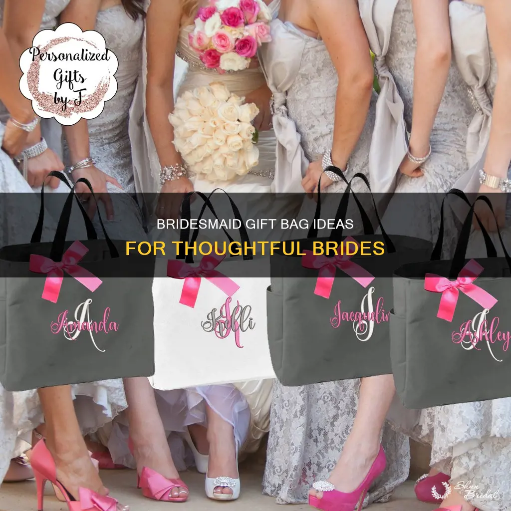 what to put in gift bags for bridesmaids