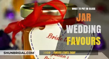 Creative Glass Jar Wedding Favors: Unique Ideas to Explore