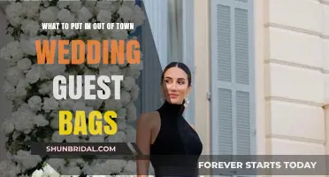 Thoughtful Out-of-Town Wedding Guest Bag Essentials for Your Big Day